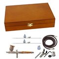 Gracia Talon TG Airbrush in Wood Case with 3 Heads GR2638895
